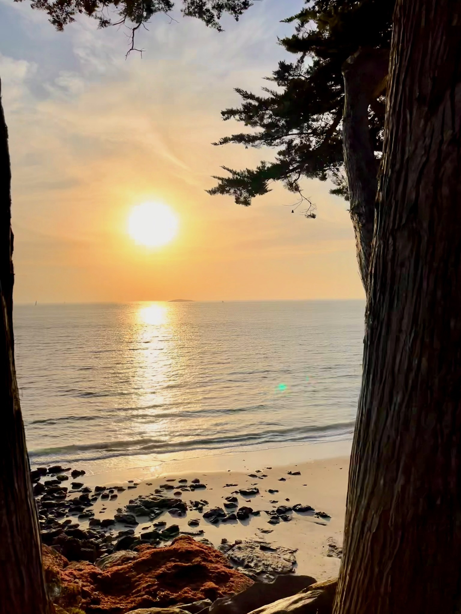 Coucher de soleil Golfe du Morbihan